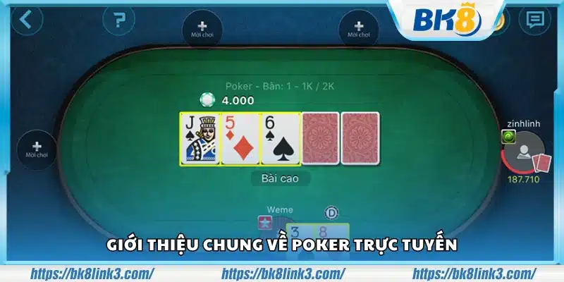Tìm hiểu tổng quan về game Poker online